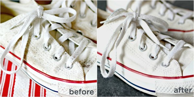 How to Clean Canvas Shoes | eHow