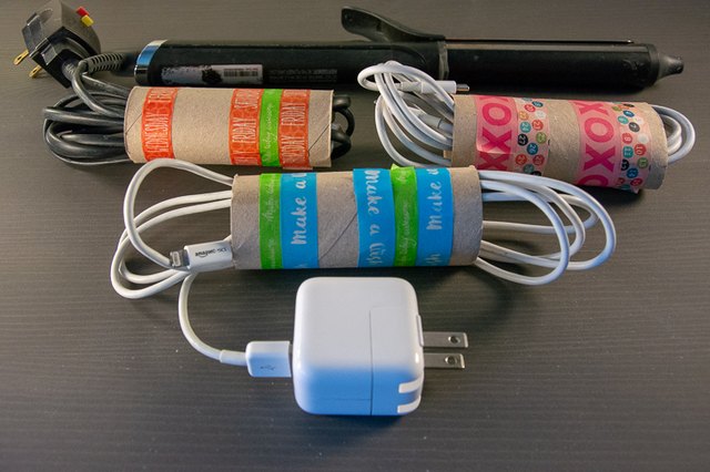 toilet tube cord organizers