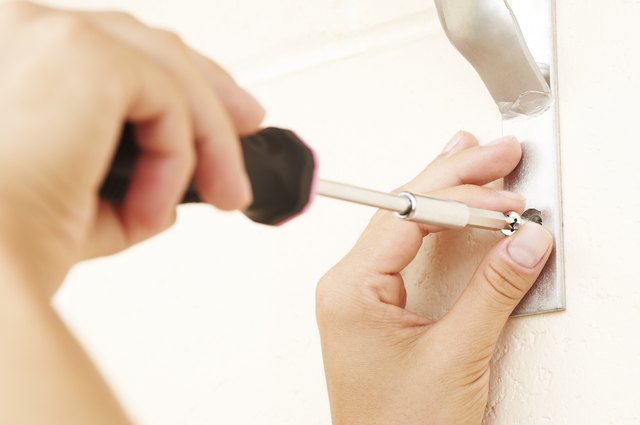 handy woman screwdriver