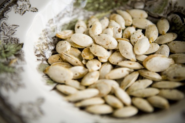 bowl of pumpkin seeds