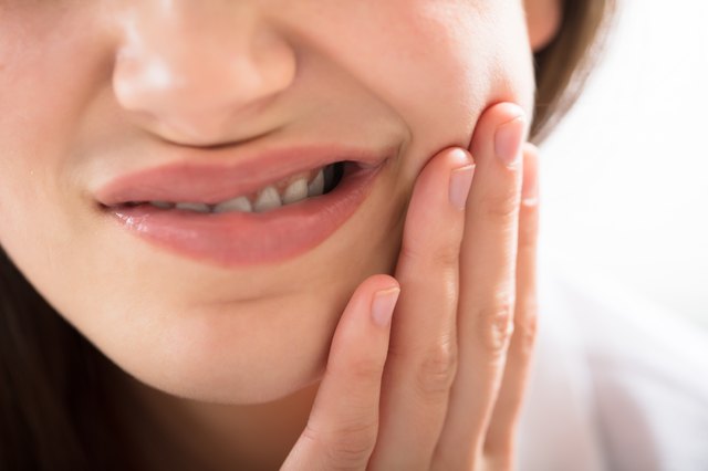 Woman Having Toothache