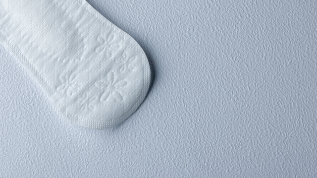 Hygienic daily ultra-thin panty liners on a white background