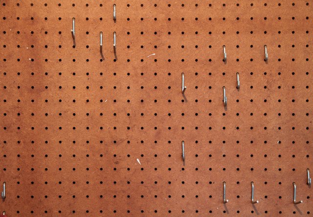Workshop pegboard