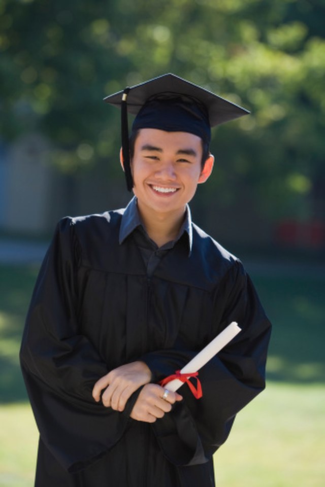 how-to-put-on-a-graduation-cap-ehow