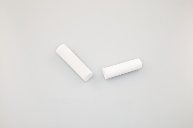 Broken chalk