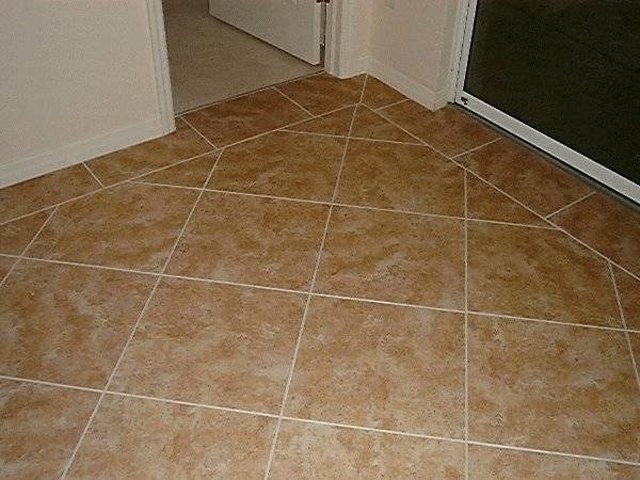 How To Lay Tiles Diagonally Ehow Here S One Way