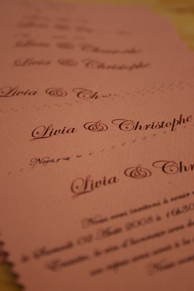 how do i print invitations at kinkos ehow