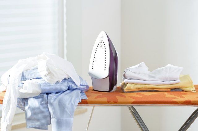 Clothes Steamer Vs. Iron (with Pictures) | eHow