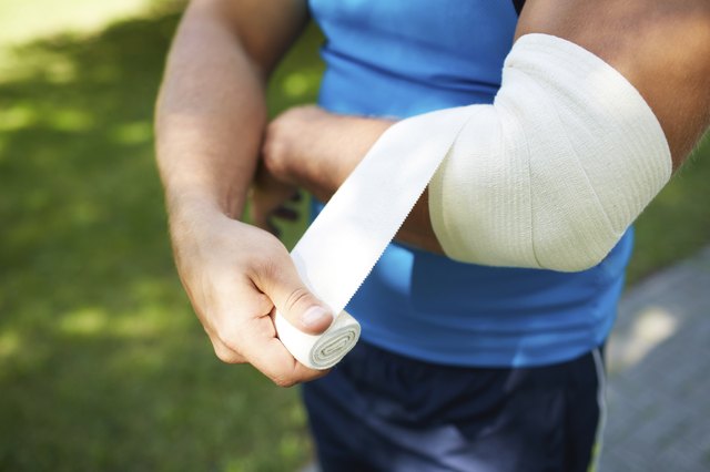 Bandaging arm