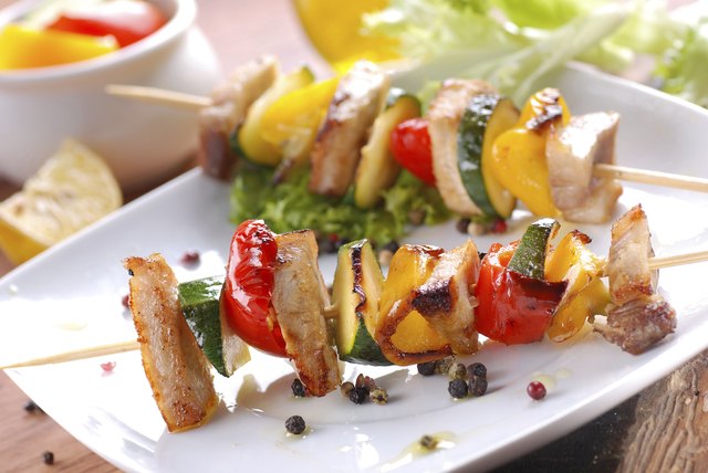 pork skewers