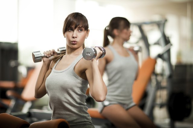 Training with dumbbells