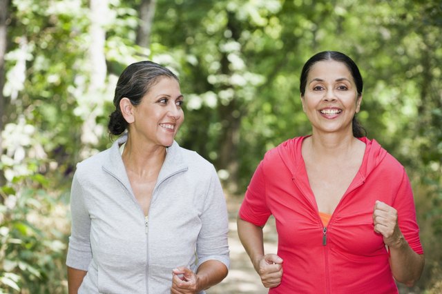 Women jogging