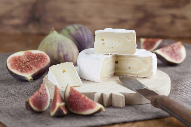 Camembert and figs