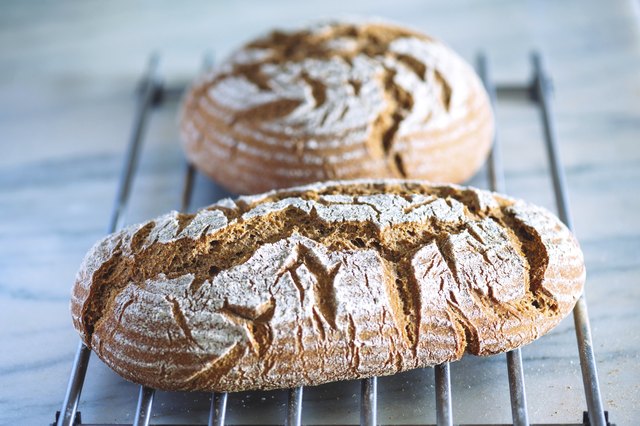 Sourdough Bread Cooling