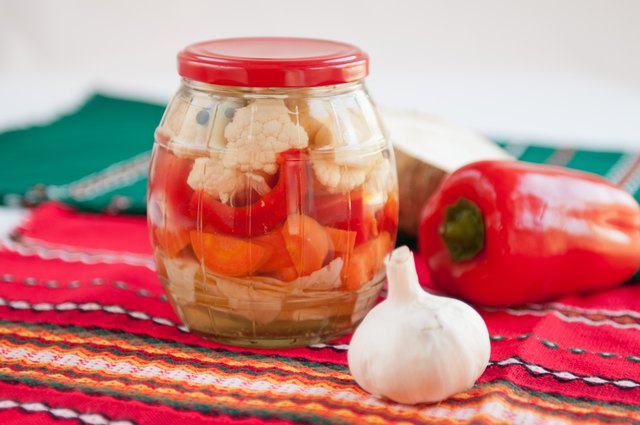 Tsarska turshiya - traditional bulgarian pickled vegetables