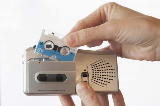 How to Convert Microcassettes to Digital Audio Files | eHow