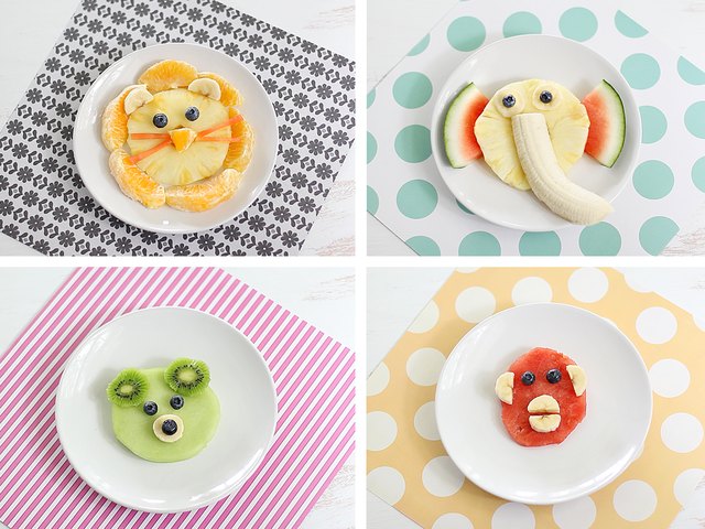 Animal-Shaped Fruit Snacks Ideas | eHow