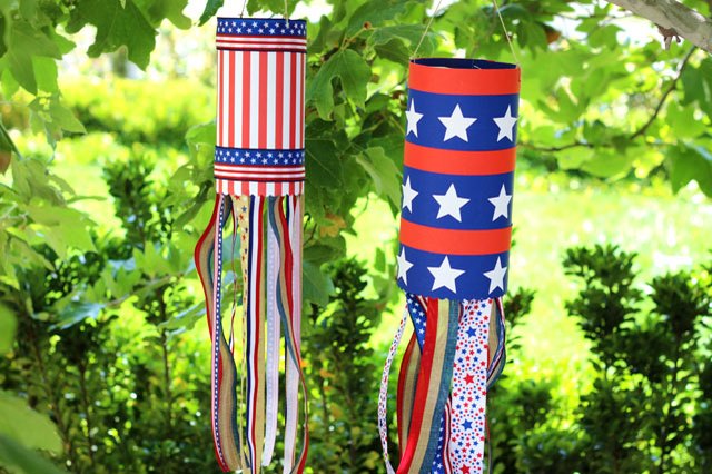 How to Make a Patriotic Wind Sock | eHow