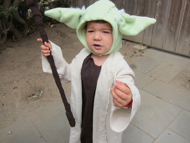 How to Make a Kid's Yoda Costume | eHow