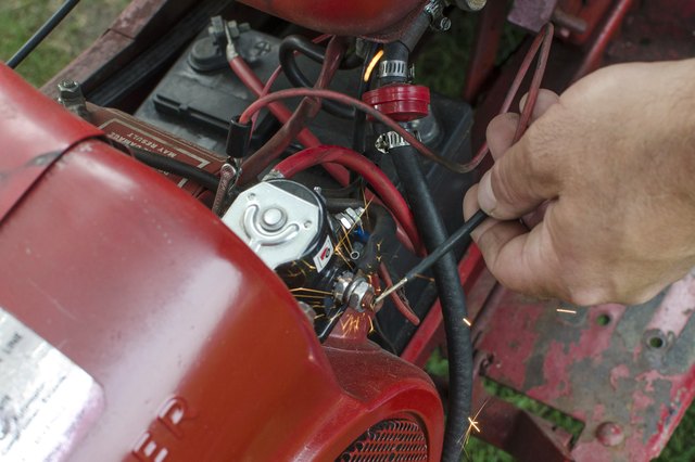 How to Check the Solenoid on a Riding Lawn Mower | eHow gravely ignition switch wiring diagram 
