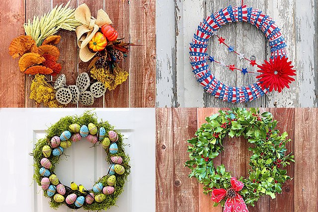 How to Make a Wreath for Your Front Door | eHow