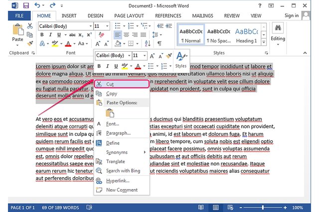 How to Flip Text 180 Degrees in MS Word (with Pictures) | eHow