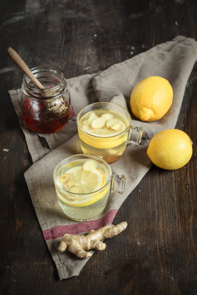 Start your cleansing before breakfast with a super-simple lemon ginger tea.