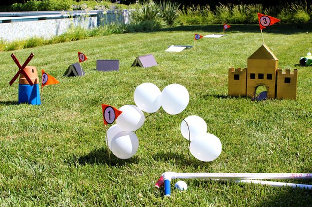 How to Build a Homemade Mini Golf Course | eHow