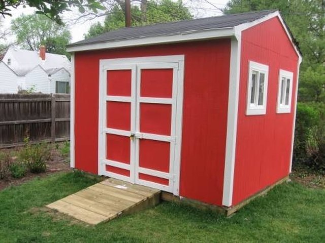 how to build a small storage shed ehow