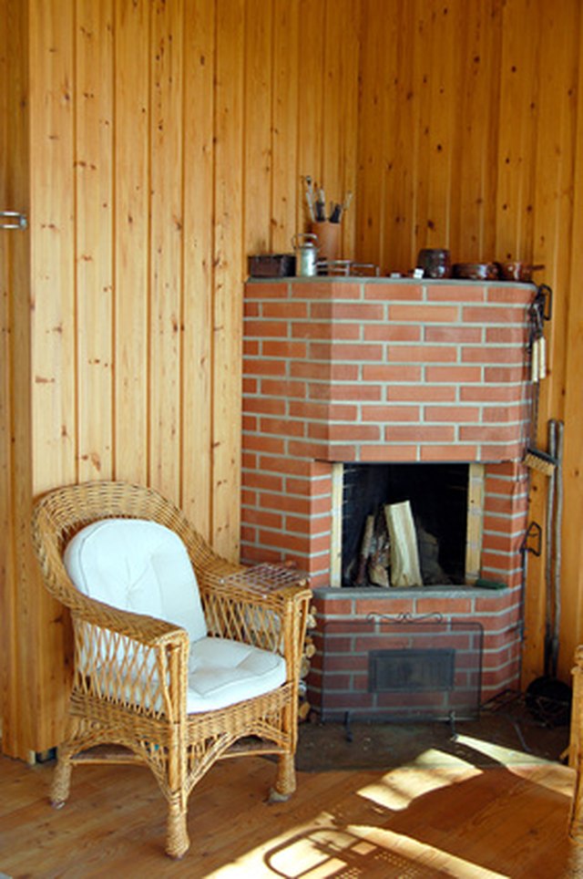 How To Clean Brick Fireplace Hearths Ehow Keep A Brick Fireplace Hearth In Good Condition By Cleaning It Regularly