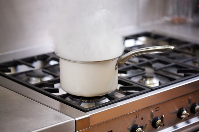 Pros Cons Of Pot Filler Faucets Ehow Steam Rising From Pot On Stovetop