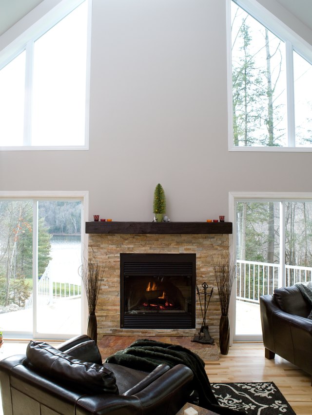 How To Build A Floating Fireplace Mantel Ehow A Floating Mantel Typically Resembles Single Shelf Mounted On The Wall Above Fireplace
