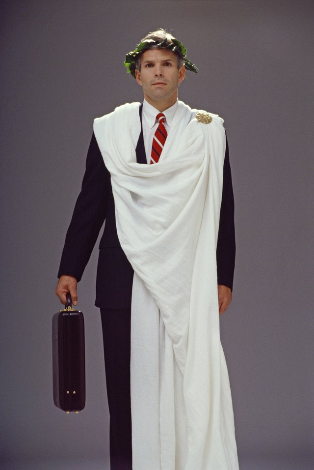 Instructions For How To Make A Toga Out Of A Sheet EHow   87777200 