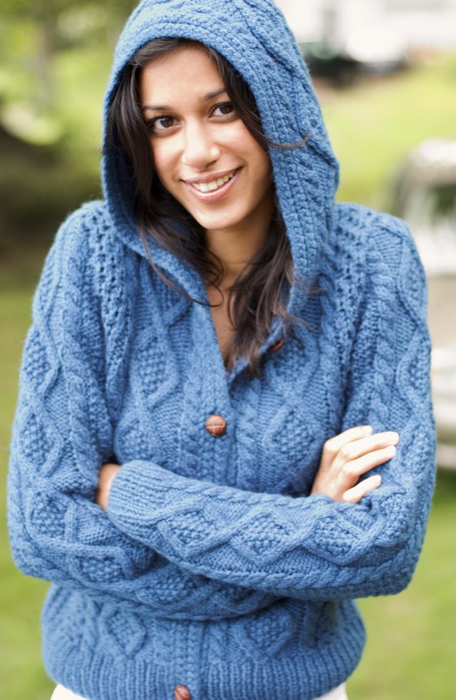 How to Knit a Hood on a Sweater | eHow