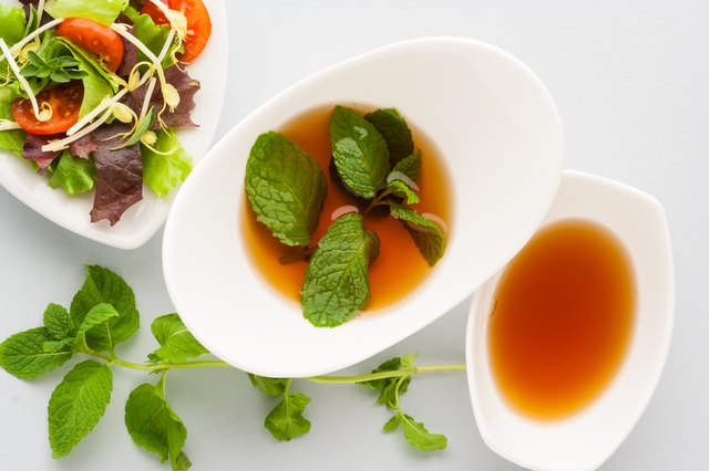 Mint vinaigrette