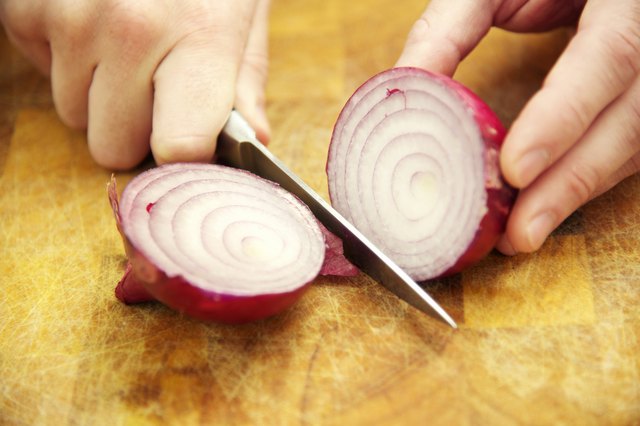 shallow focus of close up on hands