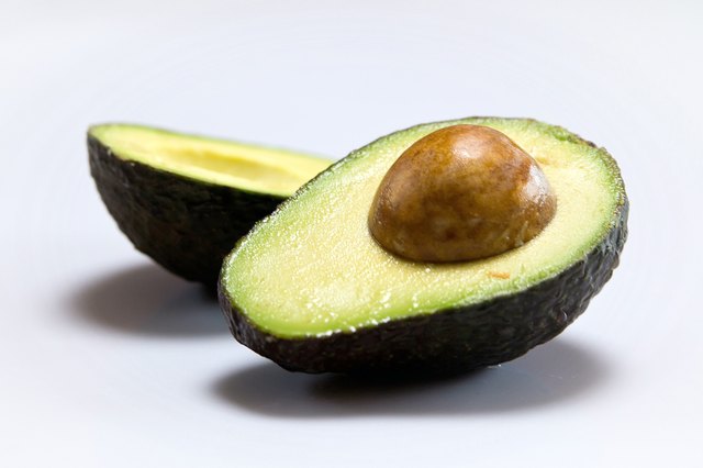 fresh sliced Avocado