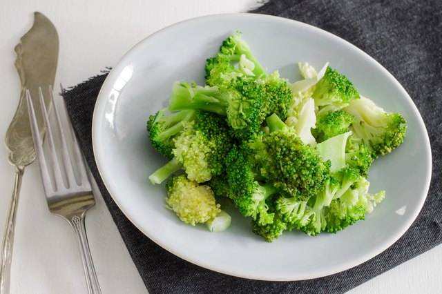 steamed broccoli