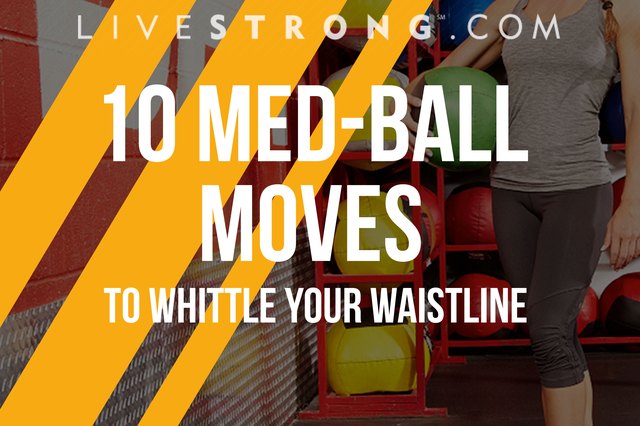 One-handed Push-up on medicine ball