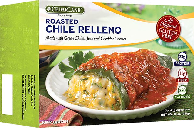 CedarLane烤辣椒Rellenos