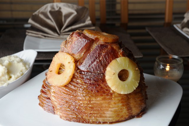 spiral sliced ham cooking times temps