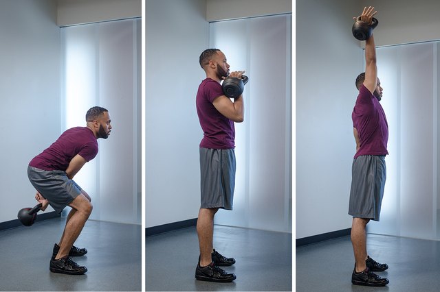 10 Core-Strengthening Kettlebell Moves | Livestrong.com