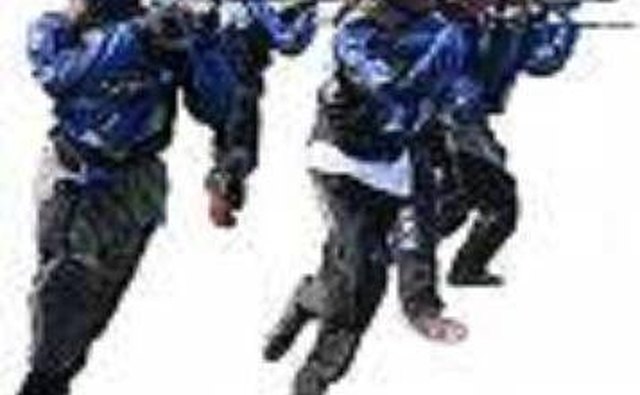 The paintball sport