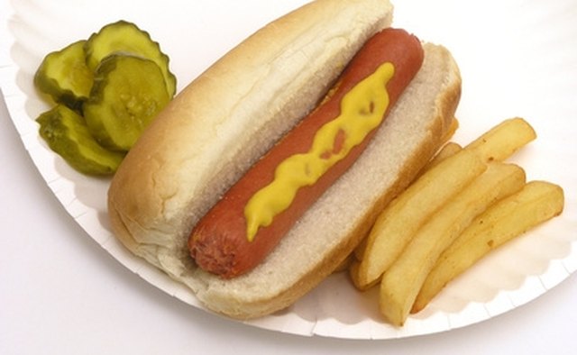 The skin from a hot dog can be a great bluegill bait.