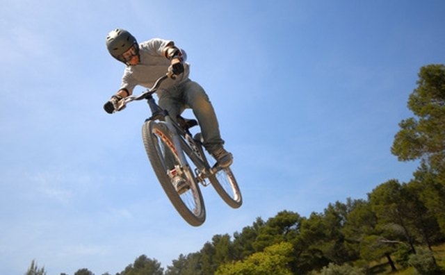 Mountain bikes are designed to take punishment.