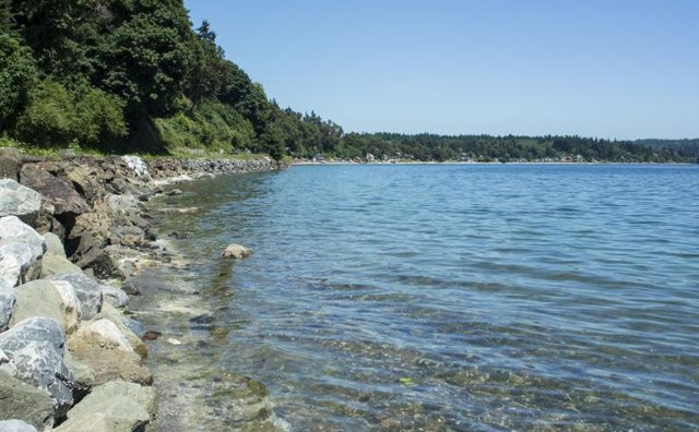 Puget Sound has several marine areas.