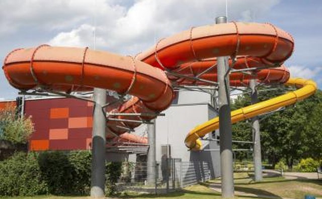 Bethesda Park features a 100-foot-long giant water slide.