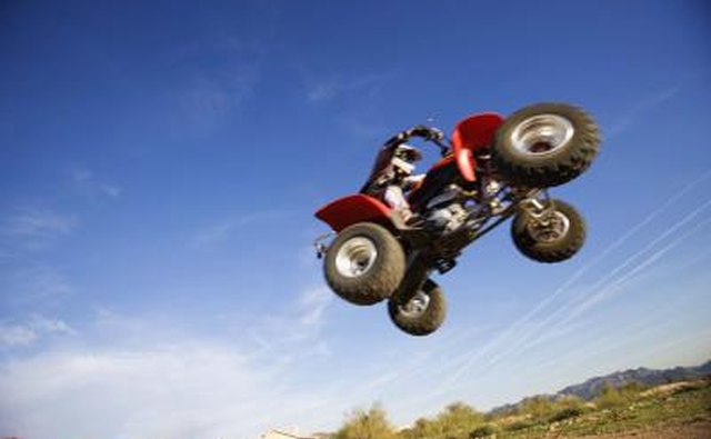 ATV in air