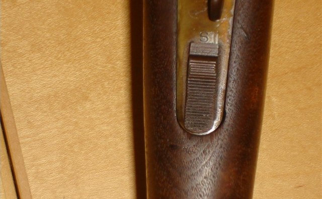 The safety on a typical SxS shotgun