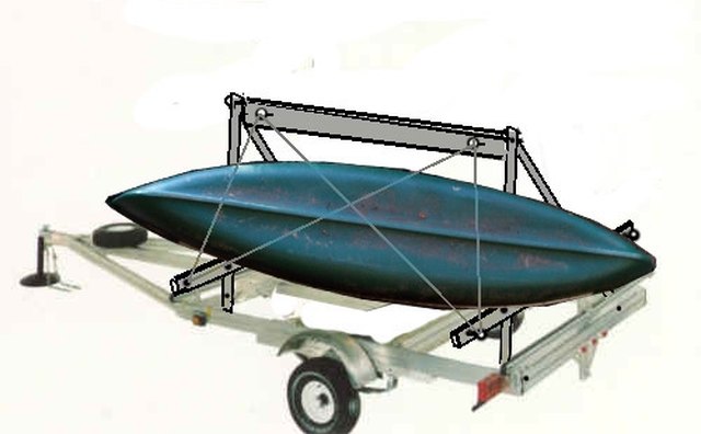 The Eye Bolts Make It Simple to Tie Down Your Kayaks.